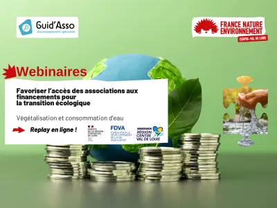 Image Webinaire financement transition écologique - Végétalisation et eau